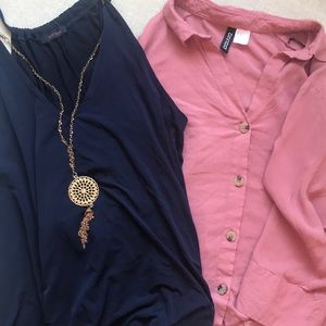 Office shirts. Used. No stains some wear